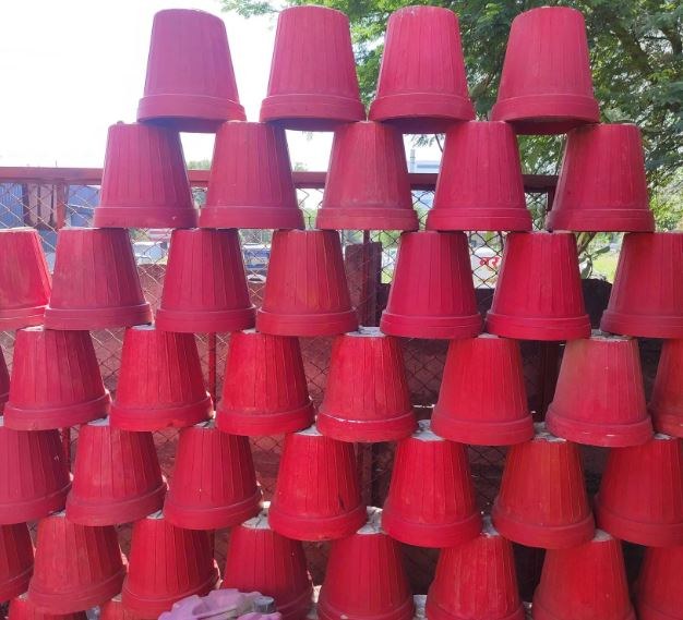 Cement pots