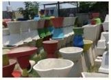 Cement pots