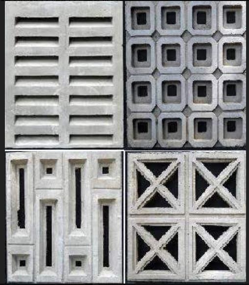 Decorative cement jali