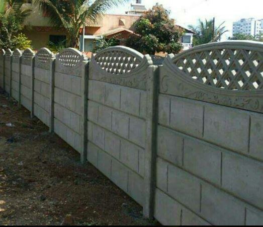 Decorative compound wall