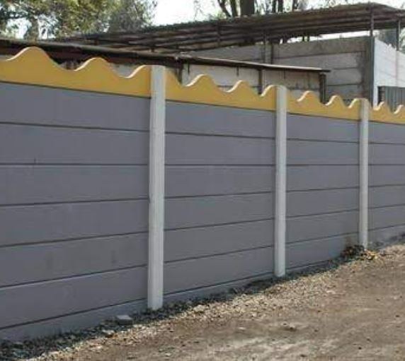 Decorative precast wall