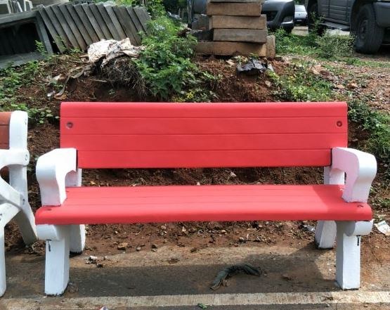 Cement bench
